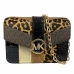 Women's Handbag Michael Kors 35F2GNML2Y-BLACK-MULTI Brown 23 x 17 x 5 cm