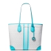 Women's Handbag Michael Kors 30S2SV0T3V-OCEAN-BLUE-MULTI Grey 35 x 30 x 17 cm