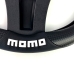 Prekrivač za volan Momo MOMLSWC0EASBK Crna Universal