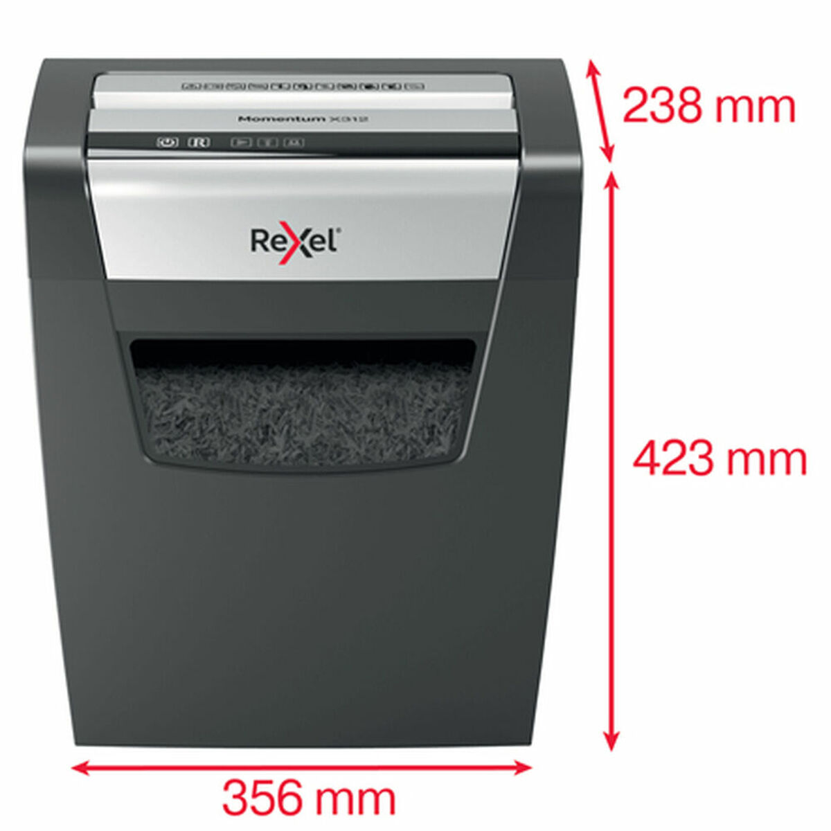 Papirmakulator Rexel 2104572EU 23 L