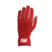 Мужские водительские перчатки OMP Rally Красный XL