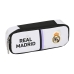 Penalhus Real Madrid C.F. Sort Hvid (22 x 5 x 8 cm)