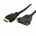 HDMI-Kabel Startech HDMIPNLFM3           Svart