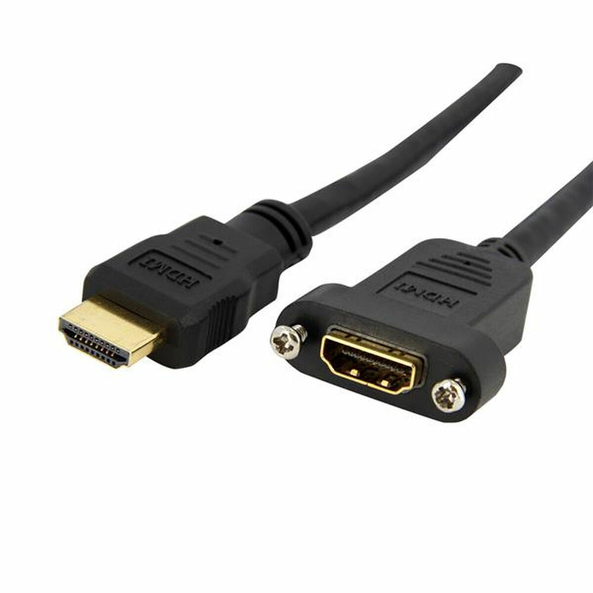 HDMI-kabel Startech HDMIPNLFM3           Sort