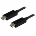 Kaapeli USB C Startech USB31CC1M Musta 1 m