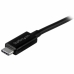 Kabelis USB C Startech USB31CC1M Melns 1 m