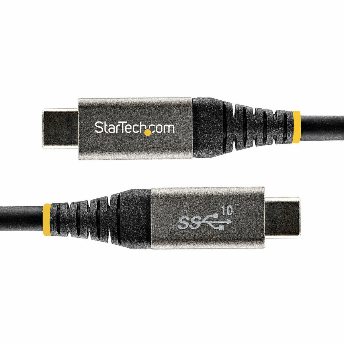 Kaapeli USB C Startech USB31CCV1M Musta/Harmaa 1 m