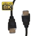 HDMI Kabelis EDM 3 m Melns