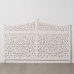 Табла за легло 180 x 123 cm Дървен Бял DMF