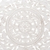 Testiera del Letto 180 x 123 cm Legno Bianco DMF