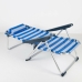 Polstrovaná Skládací židle Aktive proužkovaný 48 x 90 x 60 cm (2 kusů)