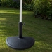 Fuß für Sonnenschirm Aktive 50 x 32 x 31,5 cm Schwarz Kunststoff