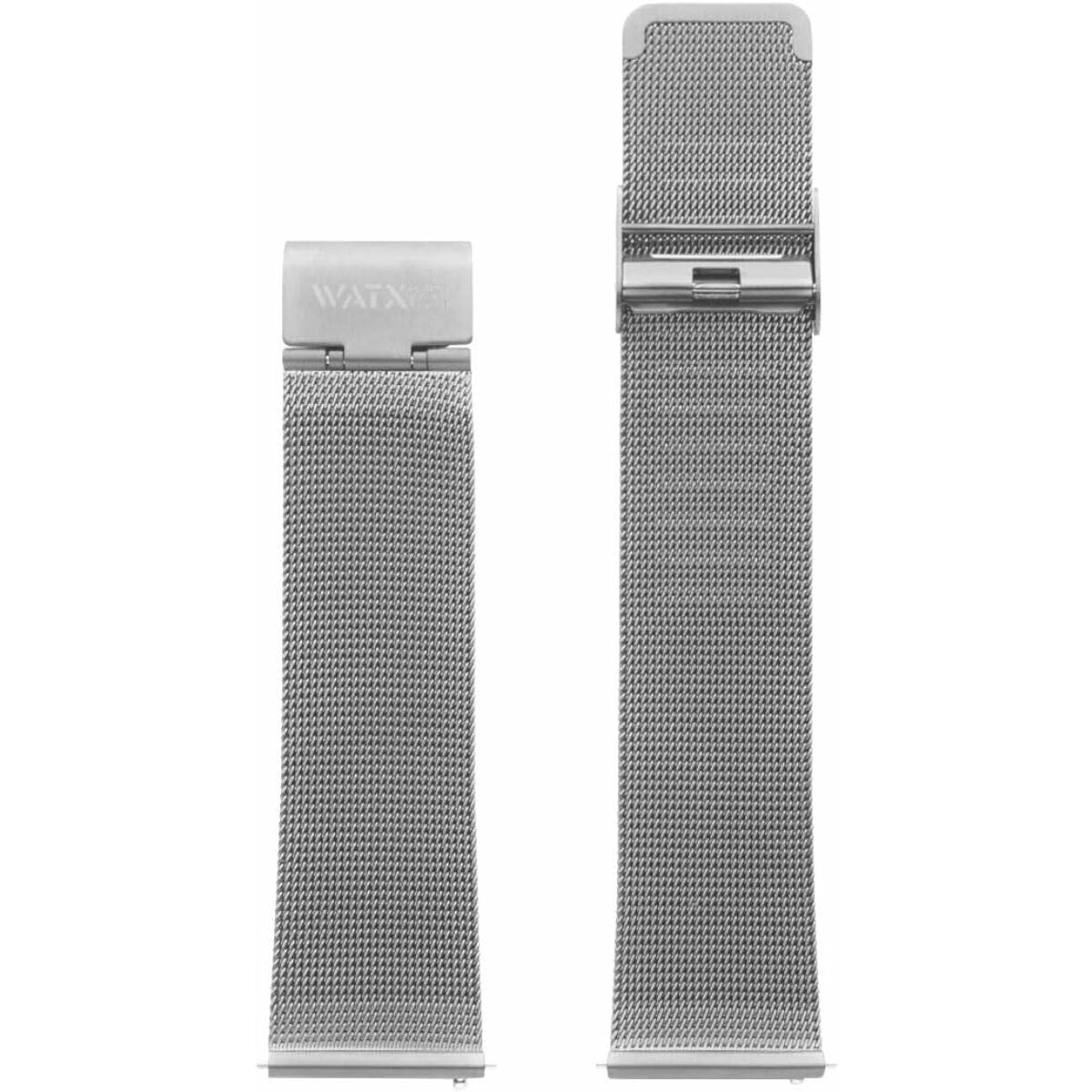 Watch Strap Watx & Colors Silver