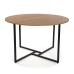 Jedálenský stôl Versa Beatriz PVC Kov Drevo MDF 120 x 76 x 120 cm
