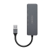 Hub USB Aisens A106-0746 Gri (1 Unități)