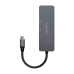 Hub USB Aisens A109-0744 Gri (1 Unități)
