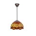 Φωτιστικό Οροφής Viro Belle Amber Κεχριμπάρι Σίδερο 60 W 30 x 125 x 30 cm