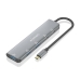 Hub USB Aisens A109-0857 Gris (1 unidad)