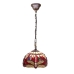 Stropna svjetiljka Viro Belle Rouge Granatna Željezo 60 W 20 x 125 x 20 cm