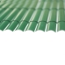 Trädgårdsstaket Grön PVC Plast 1 x 300 x 200 cm