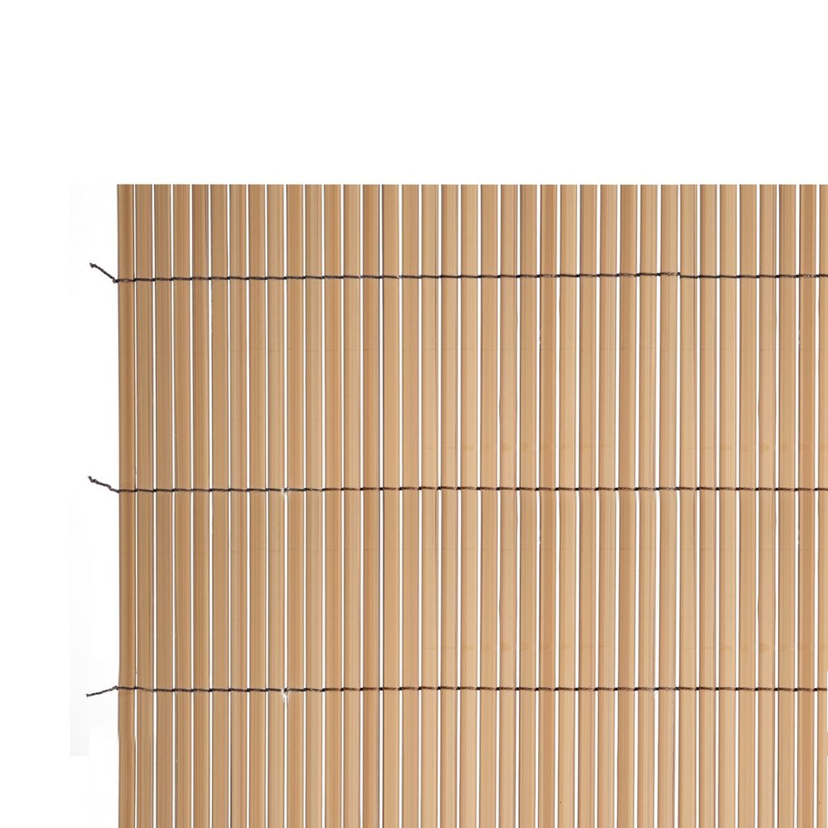 Vrtna ograja Rjava PVC 1 x 300 x 100 cm