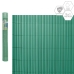 Градинска Ограда Зелен PVC 1 x 300 x 100 cm