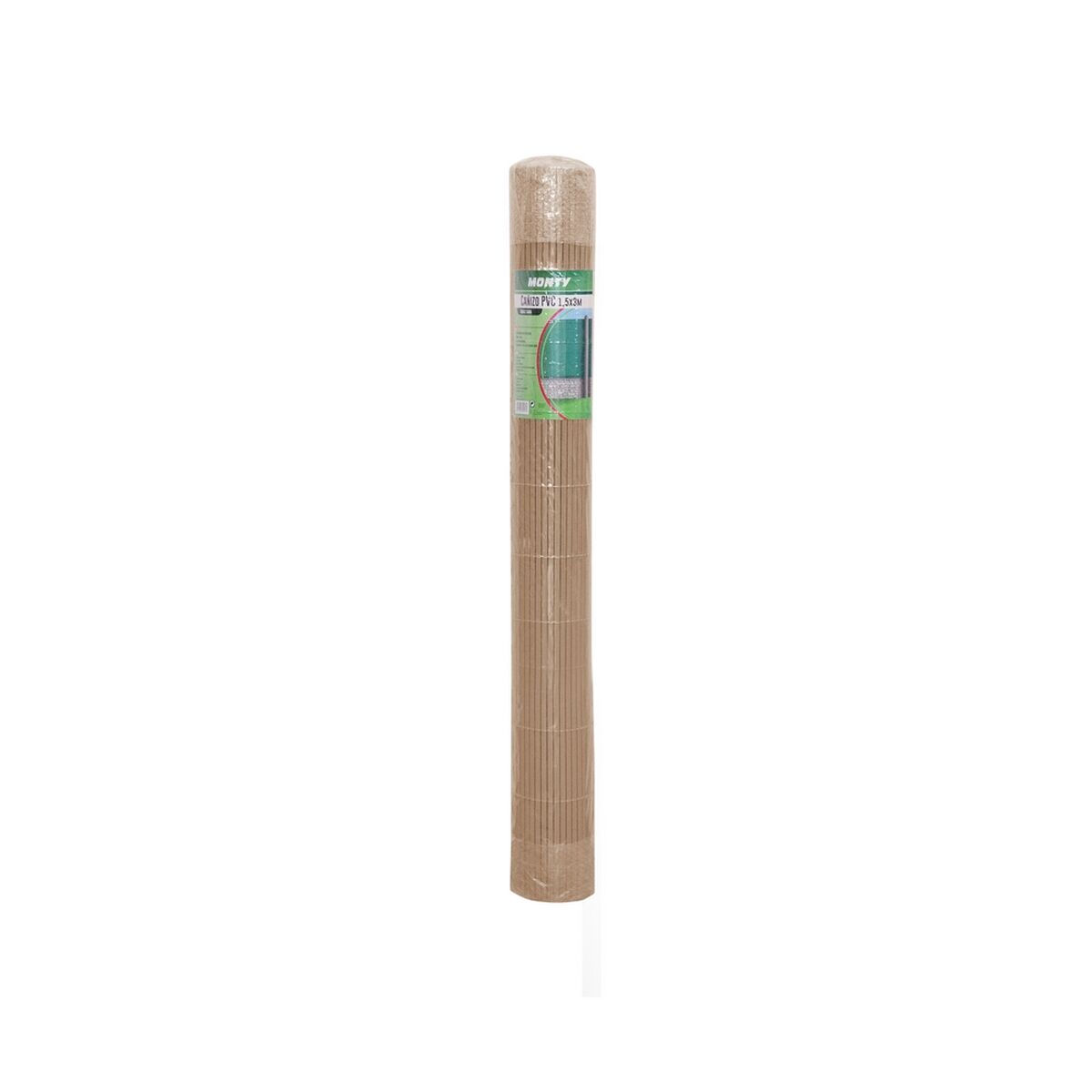Vrtna ograja Rjava PVC 1 x 300 x 100 cm