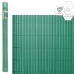Trädgårdsstaket Grön PVC 1 x 300 x 200 cm