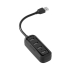 USB-разветвитель Vention VAS-J43-B100 Чёрный (1 штук)