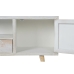 ТВ шкаф DKD Home Decor Белый Деревянный Бамбук (140 x 40 x 51 cm)