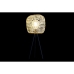 Lámpara de mesa DKD Home Decor Negro Marrón 220 V 50 W Tropical (23 x 23 x 56 cm)