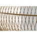 Candeeiro de teto DKD Home Decor Branco Natural Bambu 40 W 83 x 83 x 40 cm