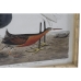 Maľba DKD Home Decor 60 x 2,8 x 45 cm Vtáky Moderný (4 Kusy)