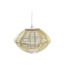 Lampa Sufitowa DKD Home Decor Naturalny Złoty Brązowy Bambus 50 W (42 x 42 x 26 cm)