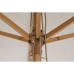 Sombrilla DKD Home Decor Natural Beige Aluminio Bambú (300 x 300 x 230 cm)
