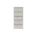Chest of drawers DKD Home Decor White Bamboo Paolownia wood 42 x 32 x 98 cm