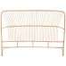 Sänggavel Home ESPRIT Brun Naturell Ljusbrun Bambu 160 x 3 x 115 cm