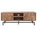 TV furniture Home ESPRIT Brown Metal Acacia 148 x 45 x 55 cm