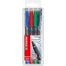Conjunto de Canetas de Feltro Stabilo Oh Pen Multicolor 0,7 mm (5 Unidades)
