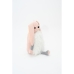 Възглавница Crochetts Бял Сив Розов Заек 24 x 34 x 9 cm