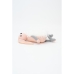 Възглавница Crochetts Бял Сив Розов Заек 24 x 34 x 9 cm