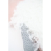 Μαξιλάρι Crochetts Λευκό Γκρι Ροζ Κουνέλι 24 x 34 x 9 cm
