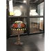 Lampe de bureau Viro Rosy Rouge Vert Orange Zinc 60 W 20 x 37 x 20 cm