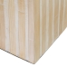 Κηροπήγιο Μπεζ Bamboo Ξύλο MDF 10,5 x 10,5 x 21 cm