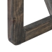 Mesa de apoio Bege Bambu 40 x 40 x 45 cm Madeira MDF