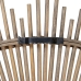 Väggspegel Grå Bambu 72 x 3 x 72 cm