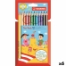 Colouring pencils Stabilo Trio Tick Multicolour (6 Units)