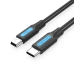 Kabel USB Vention COWBH Czarny 2 m (1 Sztuk)