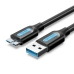 USB-kabel Vention COPBF 1 m Svart (1 antal)