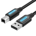 USB kabel Vention COQBJ Crna 50 cm (1 kom.)